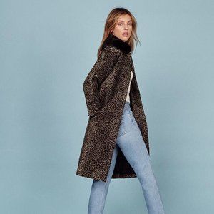 NWOT - Reformation Rockefeller Coat - XS